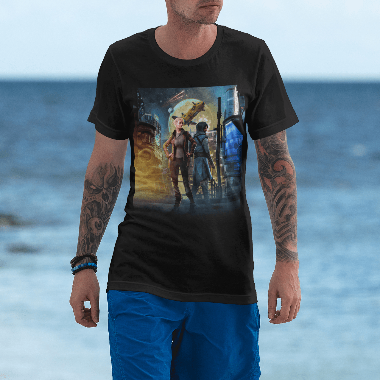 Captain Rasputin Art T-Shirt - ROCK FORSBERG