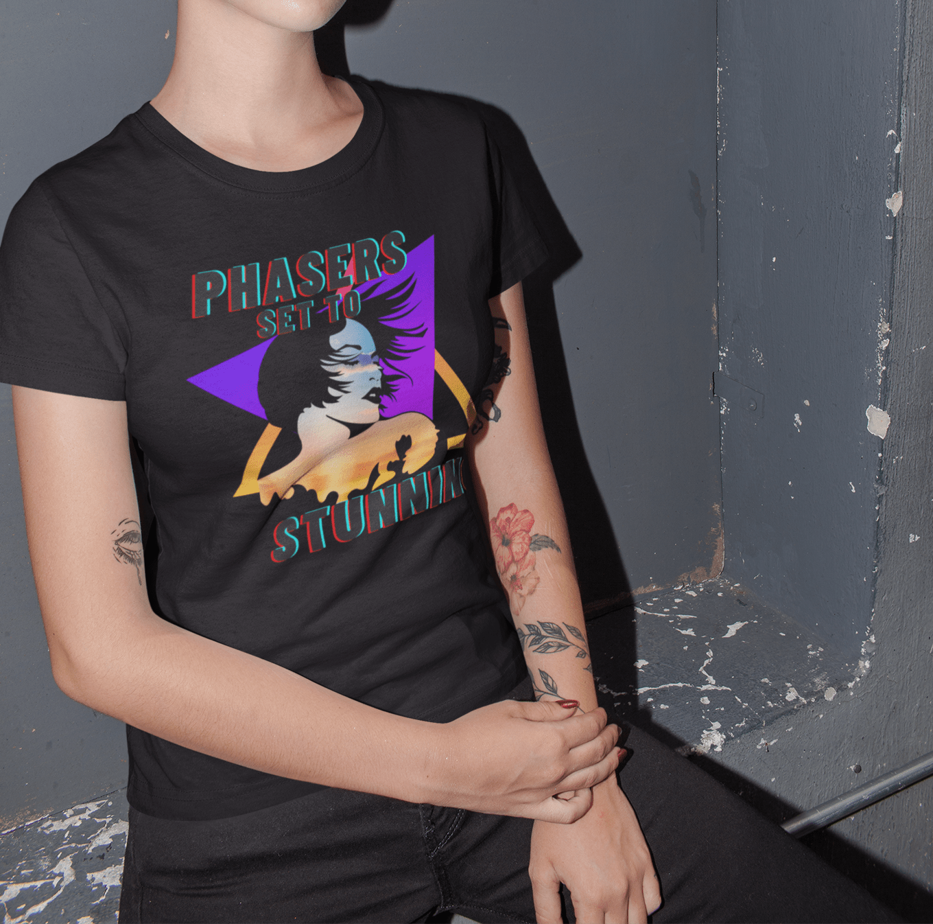 Phasers Set to Stunning T-Shirt - ROCK FORSBERG